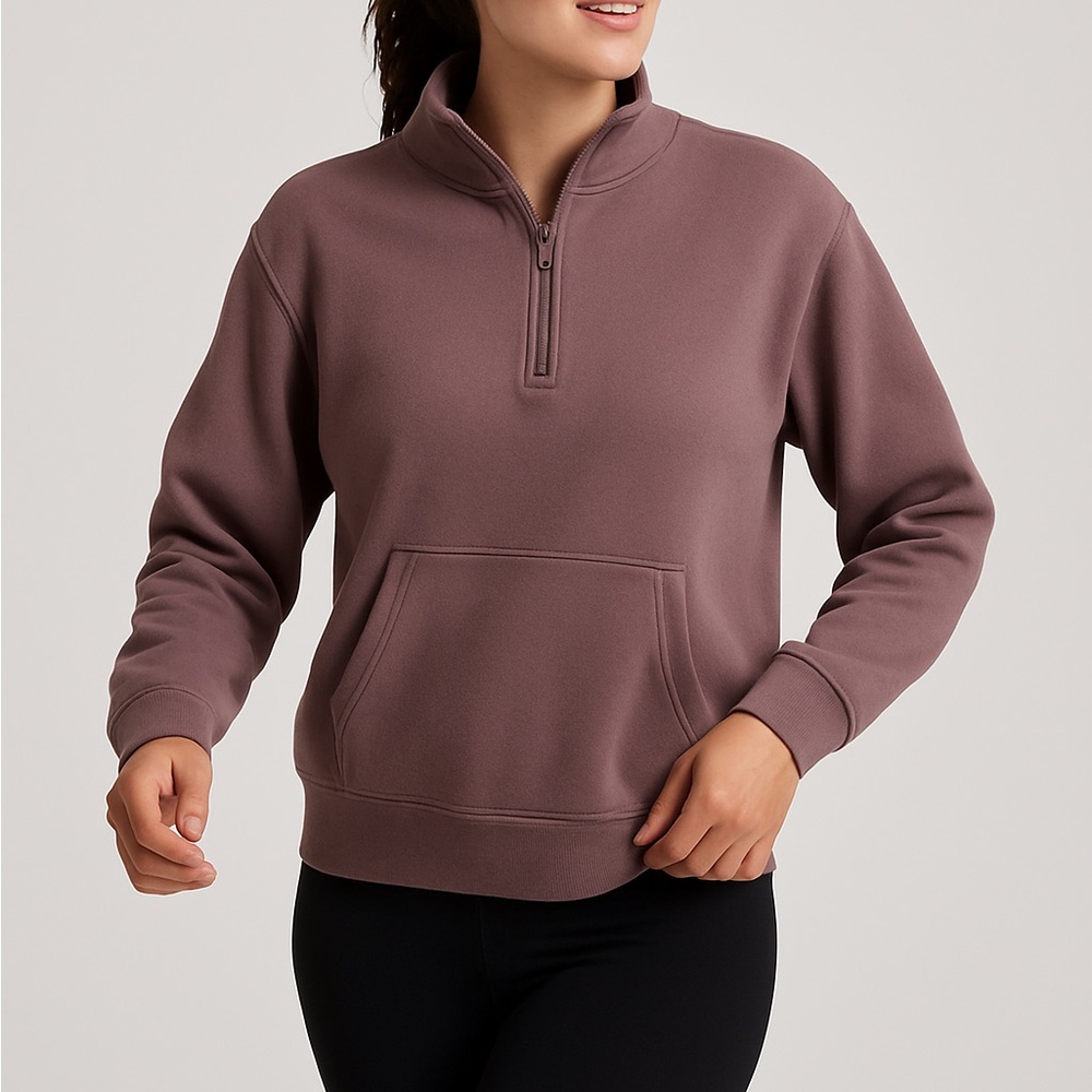 Beyond Yoga Quarter-Zip Sweatshirt Pullover